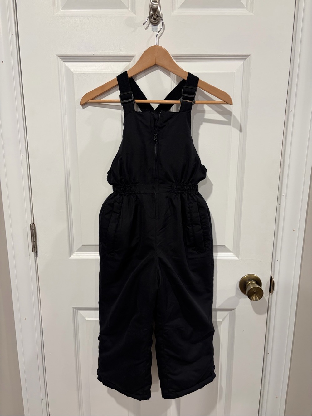 Old Navy Black Kids Insulated Snow Overalls